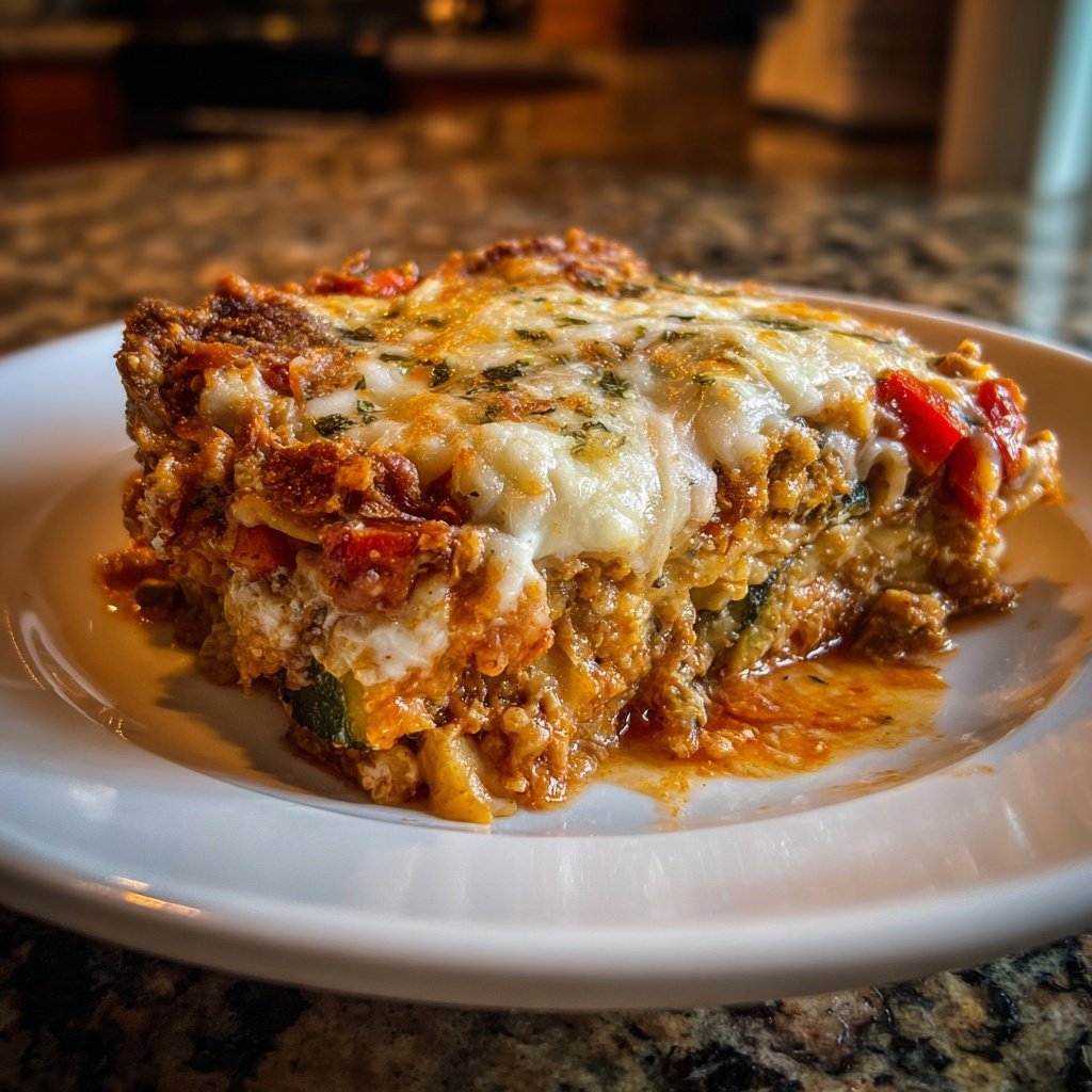 Sunday Roasted Vegetable Lasagna