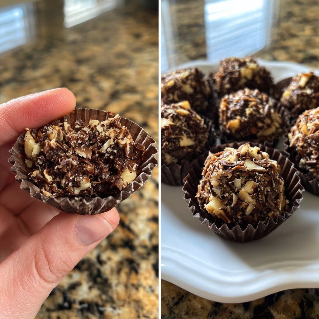 Chocolate Coconut Nut Bites