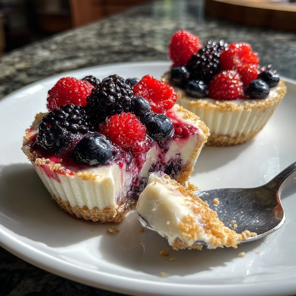Berry Chia Yogurt Breakfast Cups