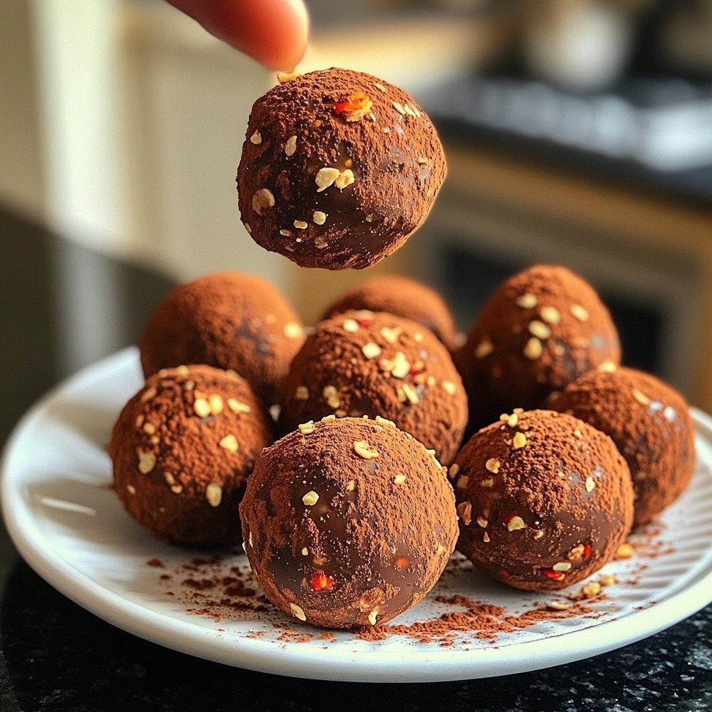 Chocolate Chili Truffles