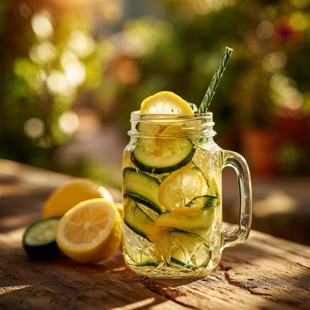 Spring Lemon Cucumber Refresher