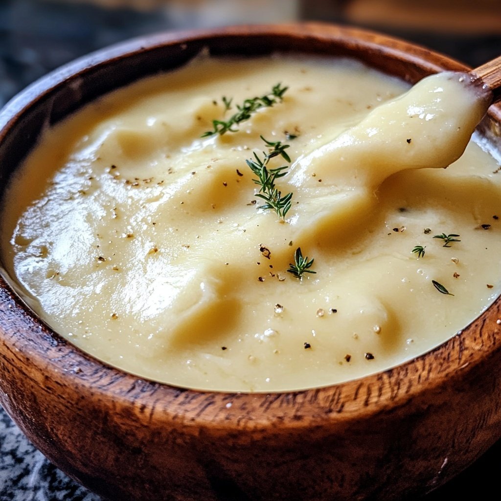 Fondue with White Wine and Thyme