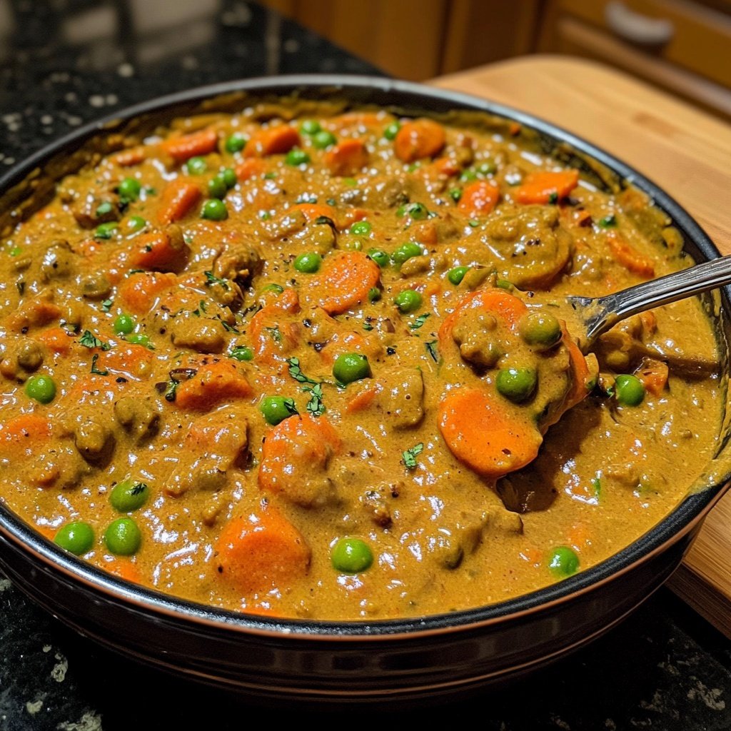Healthy Crockpot Vegetable Korma
