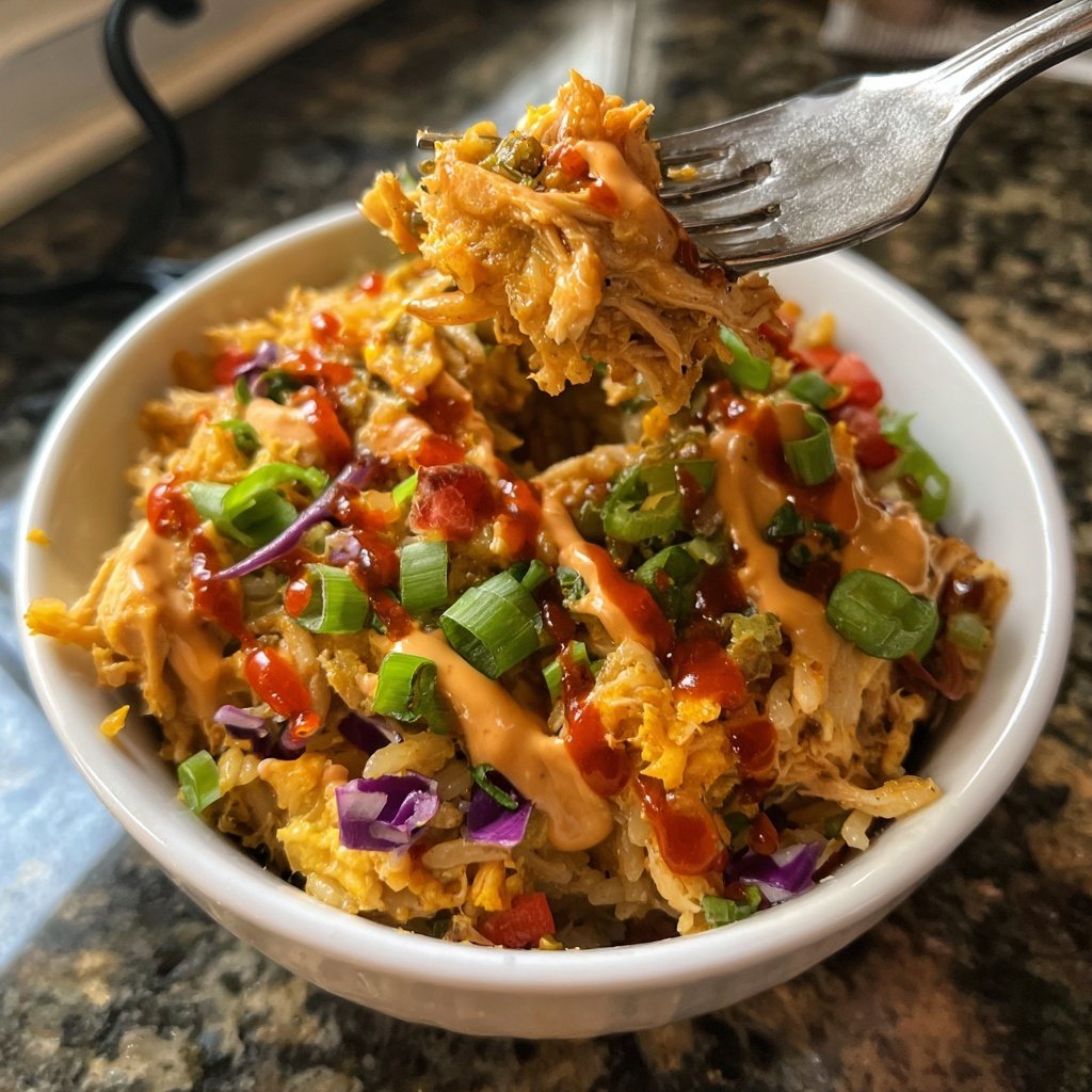 High Protein Turkey Rice Bowl