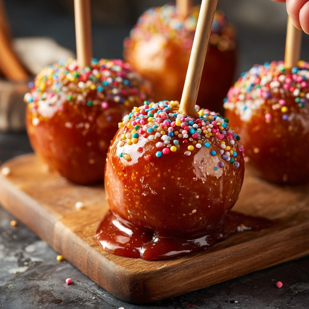 Homemade Cinnamon Candy Apples