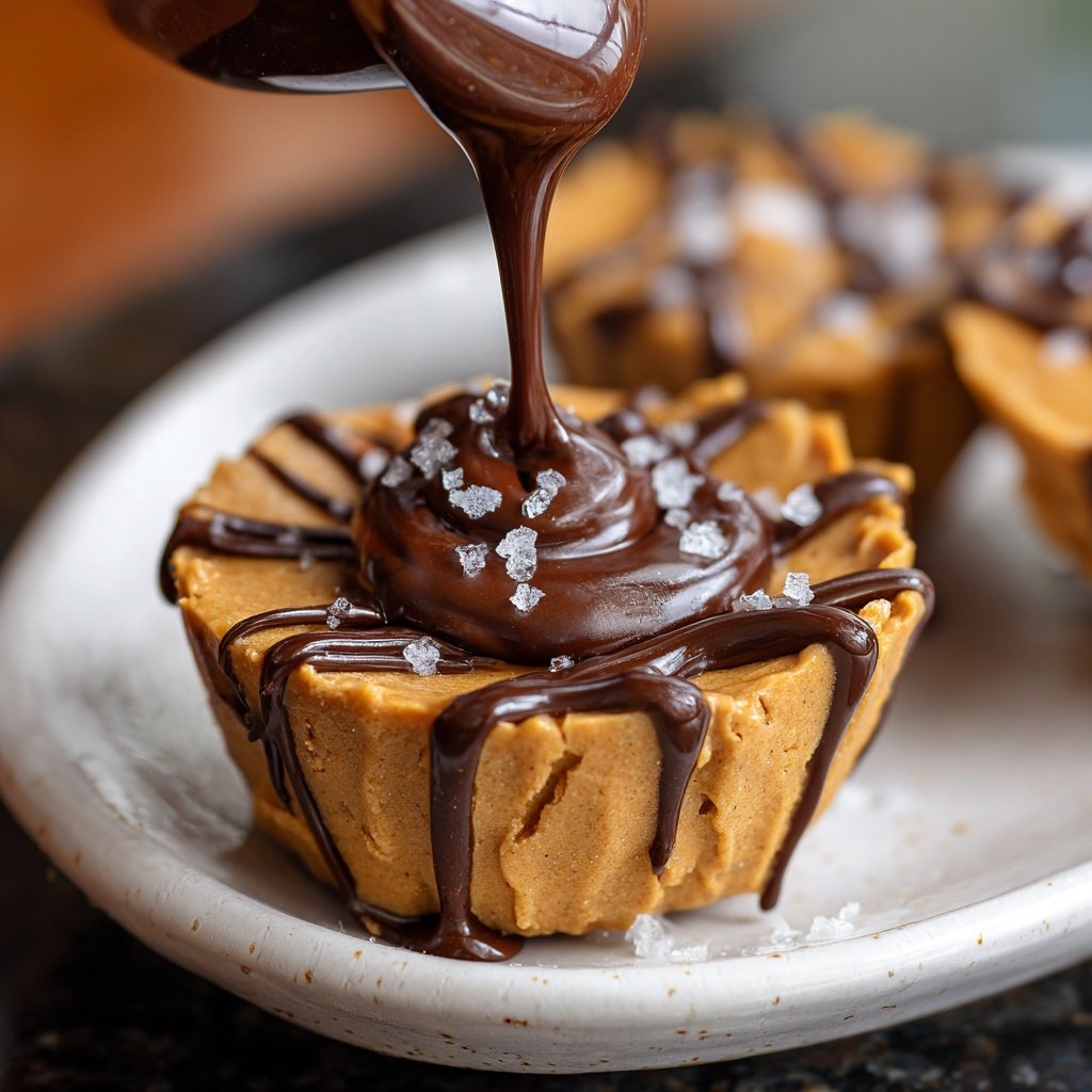 Chocolate Almond Butter Snack Cups