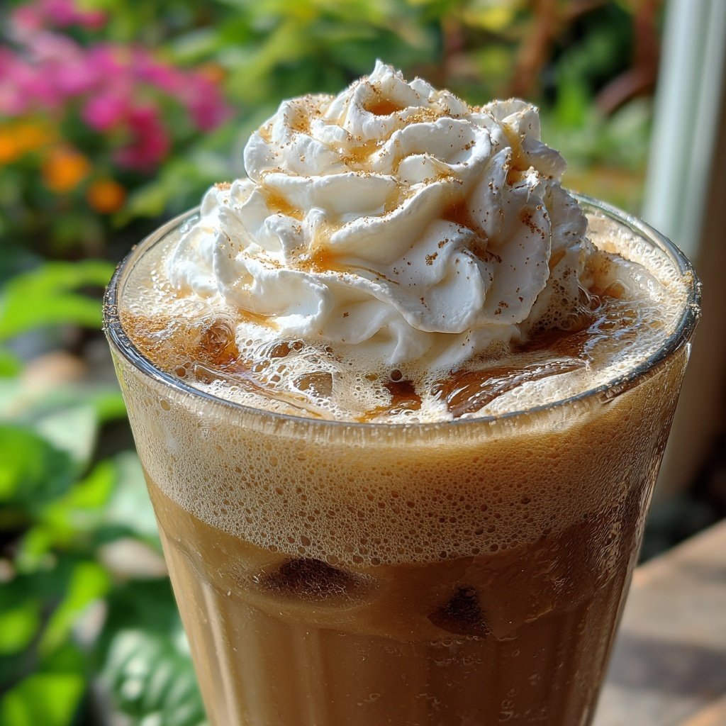 Vanilla Iced Blended Coffee