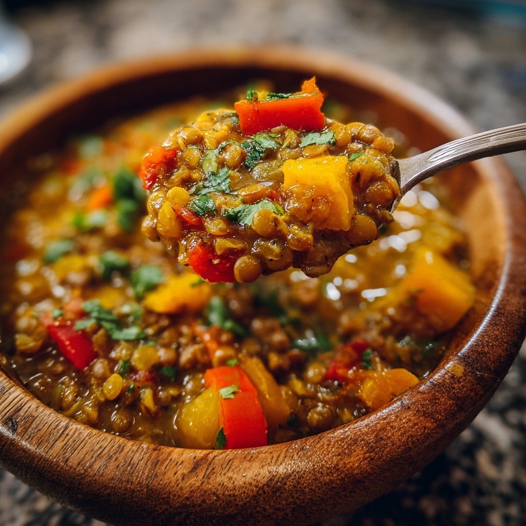 Jamaican Spiced Lentil Stew