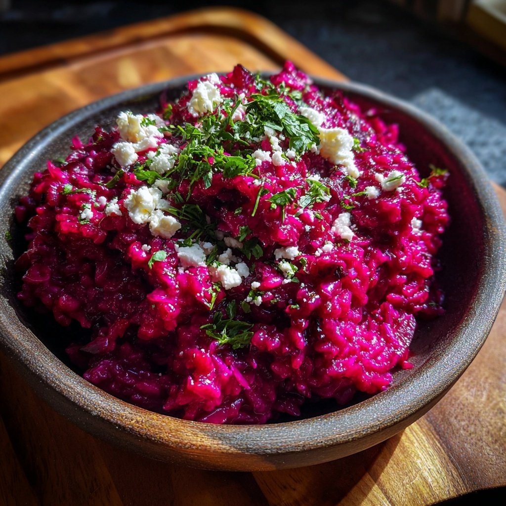 Romantic Beetroot Risotto