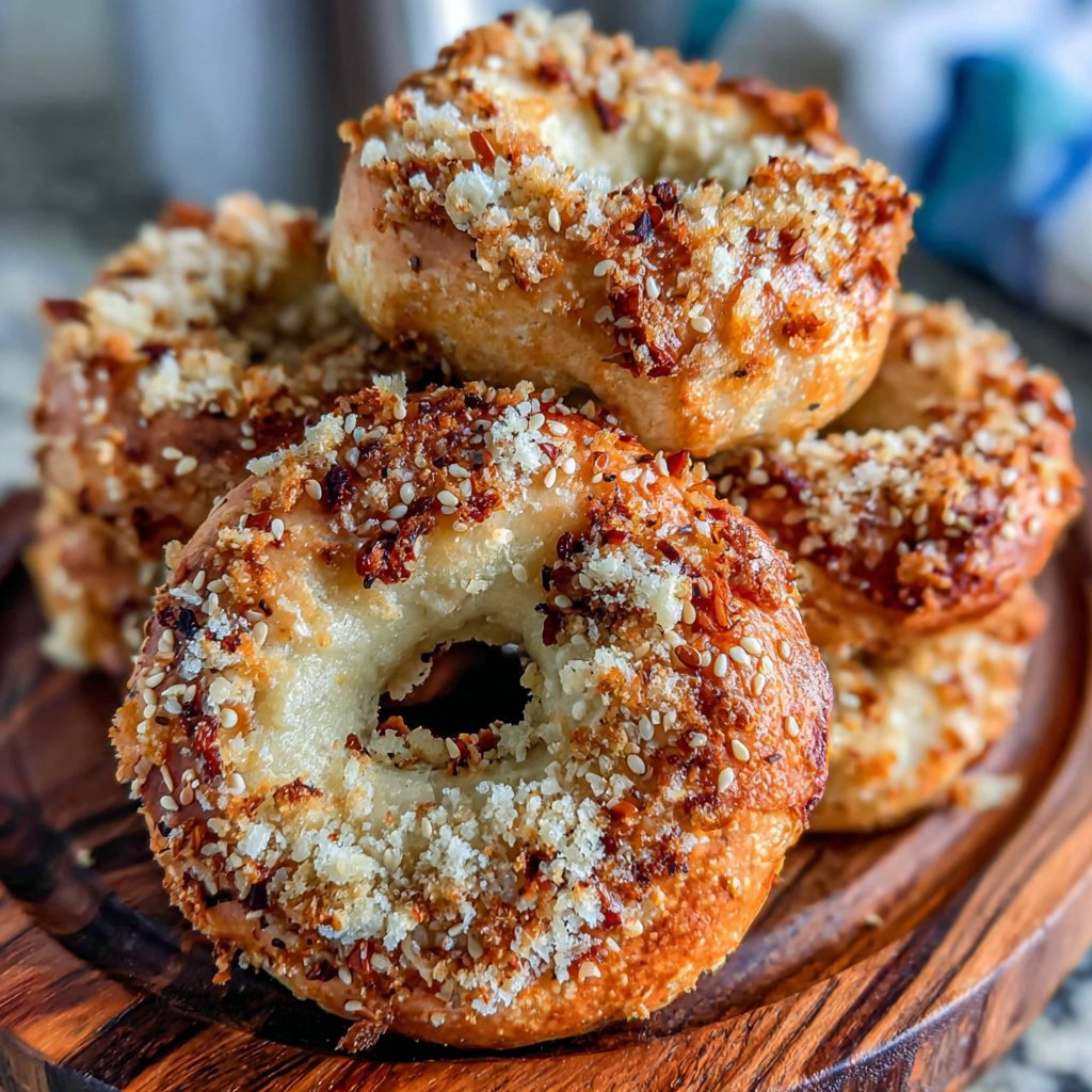 High Protein Bagels No Yeast