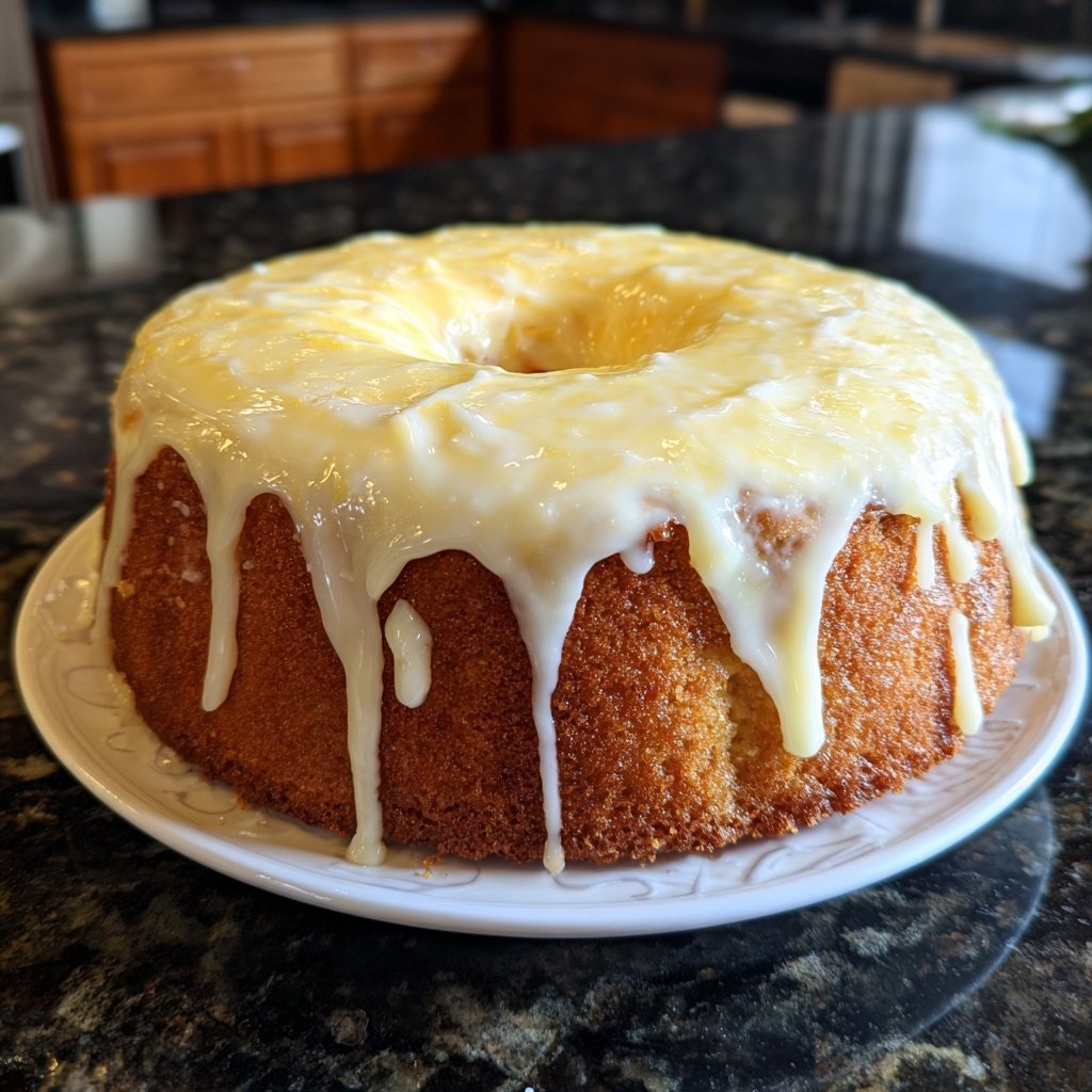 Vanilla Cake With Butter Frosting