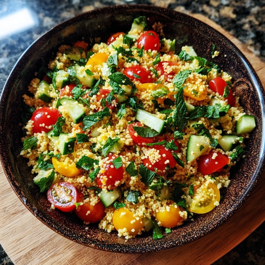 Vegetable Couscous Salad