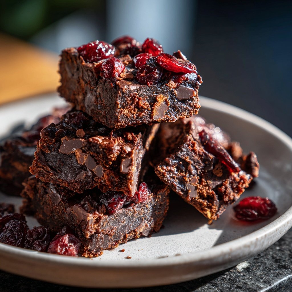 Chocolate Cherry Snack Bars