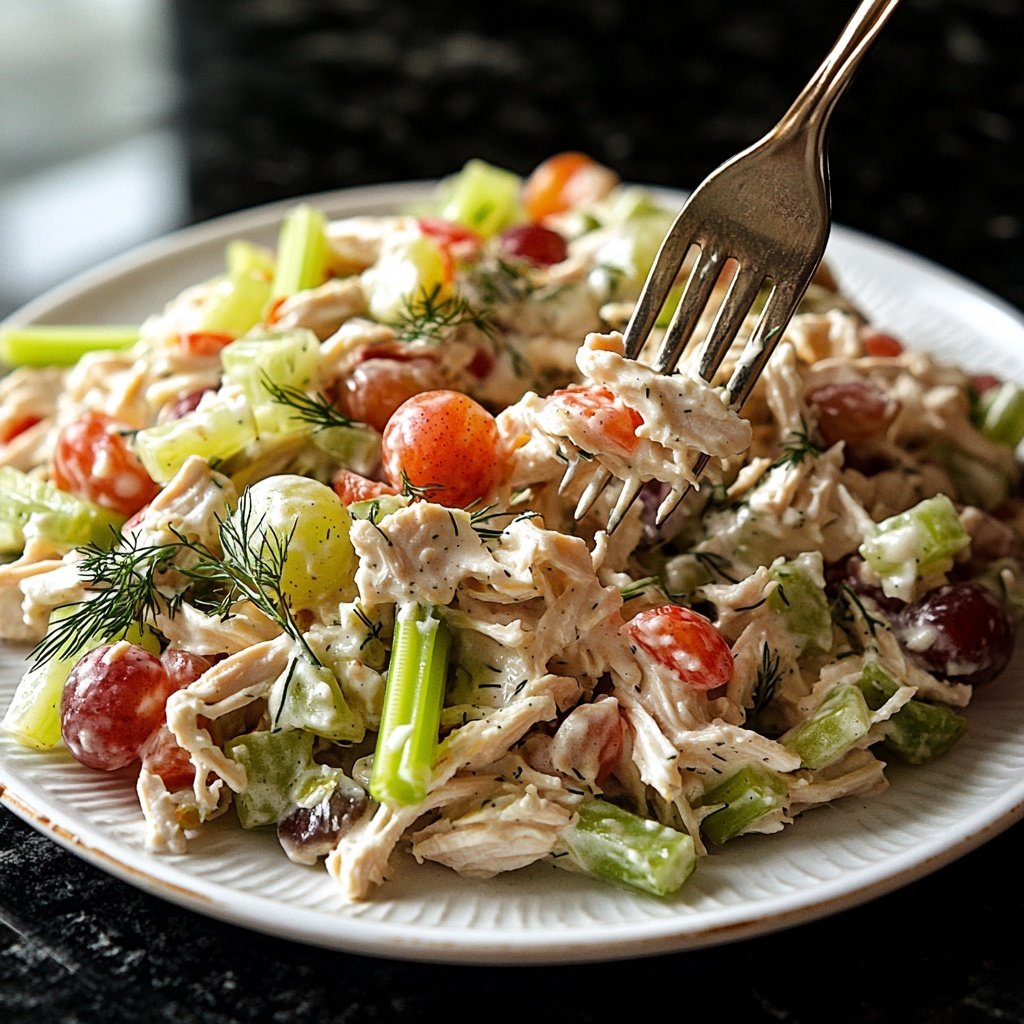 Meal Prep Greek Yogurt Chicken Salad Lunch
