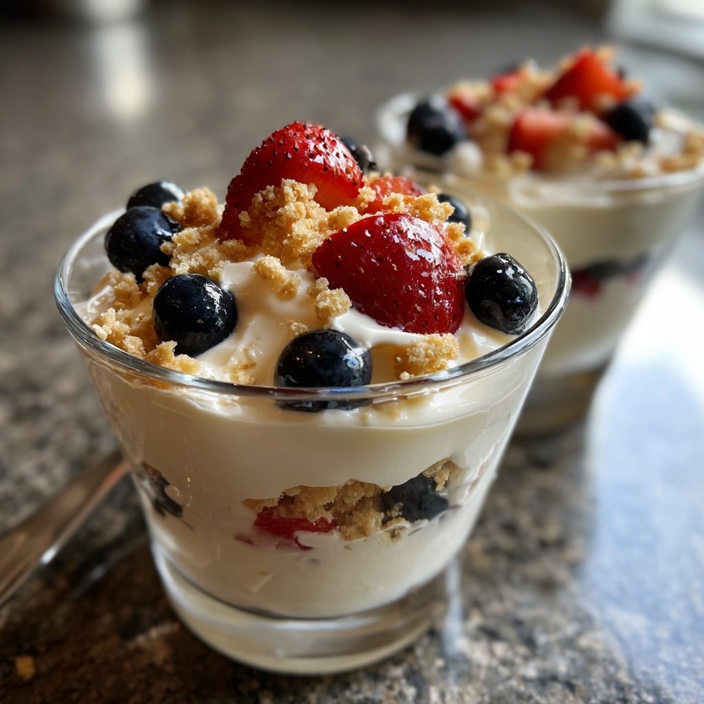 Vanilla Berry Yogurt Parfaits