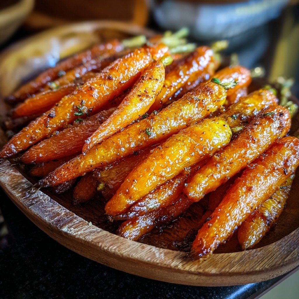 Roasted Carrots With Honey